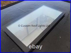 Flat roof lantern skylight rooflight roof window 20 Year Warranty no upstand