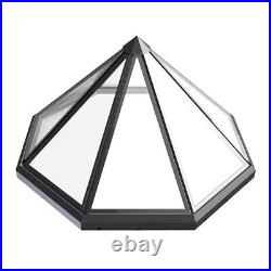 Frameless Pyramid Rooflight Lantern Skylight £850 0.9x0.9M