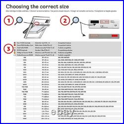 Genuine VELUX MML MK04 5060 Electric Anti-Heat Awning Blind fits M04 304 Black