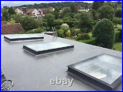 Glass Roof Rooflight Skylight Window Triple Glazed Blue Tint Self Clean 40 Sizes