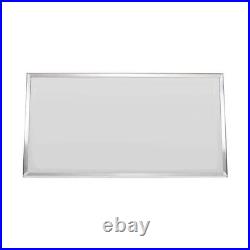 Gordon Fixed Skylights 27x7.5 Aluminum Curb Mount Plastic White/Mill FInish