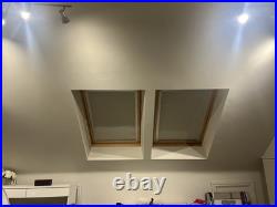 Grey BLACKOUT THERMAL SKYLIGHT ROOF BLINDS FOR VELUX ROOF WINDOW GDL MO8