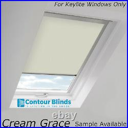 Grey Blackout Fabric For Roof Skylight Blinds For All Keylite Roof Windows