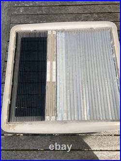 HEKI SKYLIGHT 400 X 400MM ROOF LIGHT CARAVAN MOTORHOME 23 to 60mm SEITZ MINI S