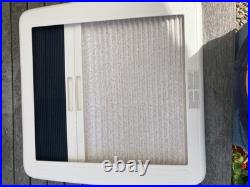HEKI SKYLIGHT 400 X 400MM ROOF LIGHT CARAVAN MOTORHOME 23 to 60mm SEITZ MINI S