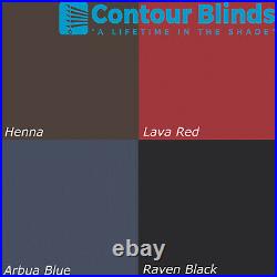 Henna Brown Blackout Fabric Skylight Blinds Made For All Velux Roof Windows