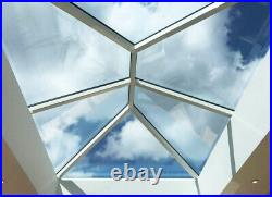 KORNICHE Roof Lantern 5.4x2m Brand New Window Reflex Blue Tinted Glass Skylight