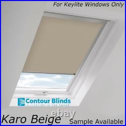 Keylite P Range Blackout Blind for Roof Windows Thermal Easy Fit