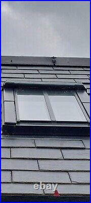 Keylite electric skylight window 550 x 1180 and flashing kit