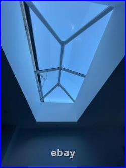 Lantern Roof Light Skylight Flat Glass Skypod Window 1500 x 1000mm Self Cleaning