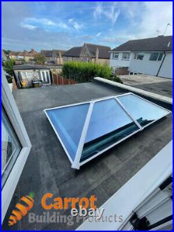 Lantern Roof Light Skylight Flat Glass Skypod Window 3000 x 2000mm Self Cleaning