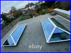 Lantern Roof Light Skylight Flat Glass Skypod Window 5000 x 2000mm Self Cleaning
