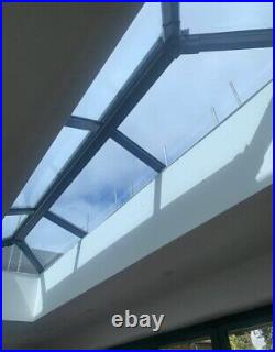 Lantern Roof self clean, blue Rooflight Skylight 4m X 1.2m