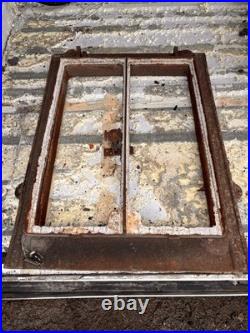 Large Vintage Cast Iron Skylight Frame Reclaimed Roof Light 82cm x 62cm