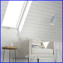 Liteleader White Centre Pivot White Painted Roof Window Rooflight & Flashing Kit