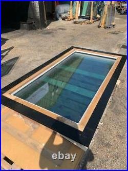 LuxliteT Triple-Glazed Pitched Fixed Roof Light Skylight Frameless 1000 x 2000mm