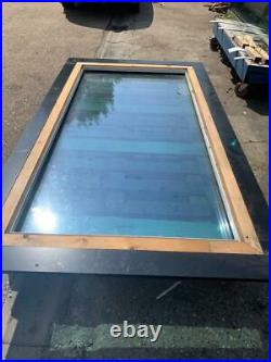 LuxliteT Triple-Glazed Pitched Fixed Roof Light Skylight Frameless 1000 x 2000mm