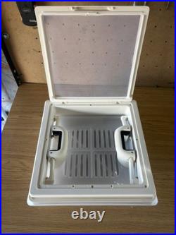 MPK 280 x 280mm ROOFLIGHT SKY LIGHT WITH FLYNET CARAVAN MOTORHOME WHITE