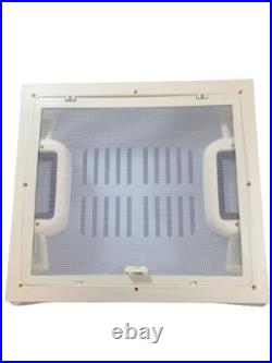 MPK Rooflight Vent Sky Light 320 x 360mm Flynet WHITE Caravan Motorhome 90042