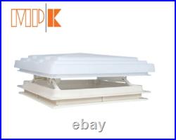 MPK Rooflight Vent Sky Light 320 x 360mm Flynet WHITE Caravan Motorhome 90042