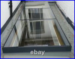 Mk7 Glass Rooflight, Glass Skylight, Flat Glass Roof Window Without Kerb