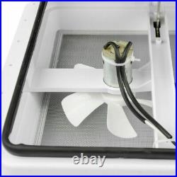 Motorhome Campervan Horsebox Roof Vent Skylight 420mm x 420 Sano White