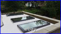 NEW Flat Glass Rooflight Assembled in the UK Fast Delivery 1000x1000