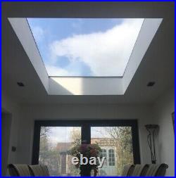 NEW Flat Glass Rooflight Assembled in the UK Fast Delivery 1000x1500