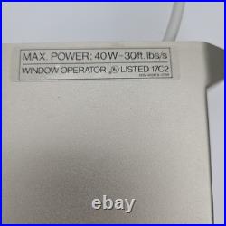 NEW NOS OEM VELUX Motor Gear Drive Unit Roof Skylight Window Electric Remote