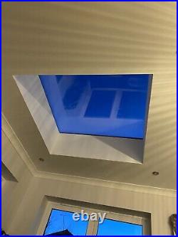 New Triple glazed 1.5 x 1.5m skylight roof window With Upstand