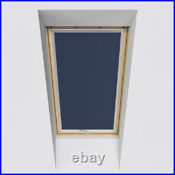 No-Drill Blackout Roller Blind compatible with VELUX Skylight Roof Windows