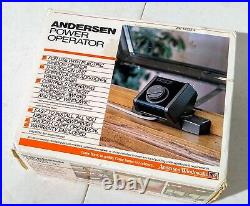 Nos Andersen Power Window Operator Add-on, Awning Roof Window Skylight Sash