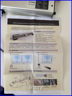 Olide AM56 Window Motor electric operator 230 V for Skylight Roof Windows