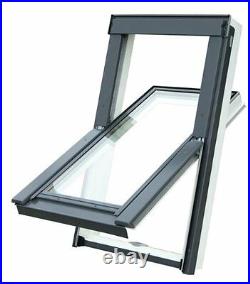 Optilight PVC Roof Window 7898cm (Skylight Loft Rooflight) FREE FLASHING