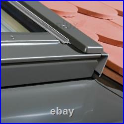 Optilight Pine Roof Window Centre Pivot + Flashing Kit, Loft Skylight Rooflight