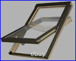 Optilight Roof Window Sky Light 78x118 Pivot With #flashing Kit And #blind #bnib