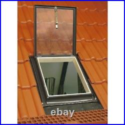 Optilook Skylight Roof Access Window 46x55cm Flashing Top Hung Loft Rooflight
