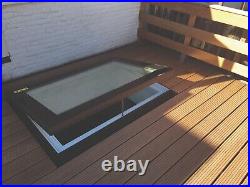 PGC Flat Roof Windows Electric Double Glazed Skylight Flat Glass Rooflights