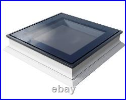 PGX Flat Roof Windows Fixed Double Glazed Skylight Flat Glass Rooflight Lantern