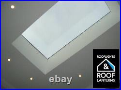 PREMIUM Roof window 1000 x 1500mm, Flat roof light, Glass Roof light, Skylight