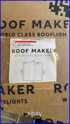 Pair Of Double Glazed Skylight/roof Light Frameless Windows For Pitched Roofs