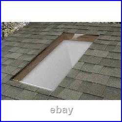 Polycarbonate Skylight Fixed Self Flashing Impact Resistant14-1/2 X 14-1/2 In