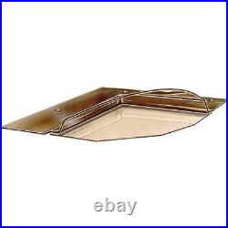 Polycarbonate Skylight Fixed Self Flashing Impact Resistant14-1/2 X 14-1/2 In