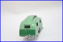 Pre-War Dinky Toys 30g Caravan with Open Skylight Roof Windows