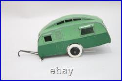 Pre-War Dinky Toys 30g Caravan with Open Skylight Roof Windows