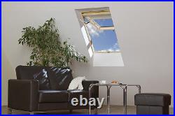 REDUCED/01 Optilight VK 78 x 98cm Timber Top Hung Exit Escape Roof Window