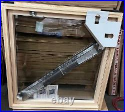 REDUCED/01 Wooden Timber Roof Window 114 x 118cm Centre Pivot Skylight Sunlux