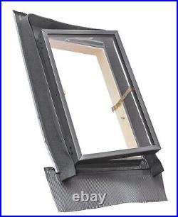 REDUCED/02 Fenstro 45x73 Double Glazed Skylight Access Roof Window+flashing