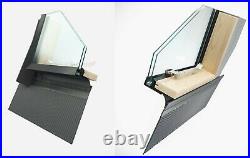 REDUCED/12 Fenstro Rooflite Double Glazed Skylight Access Roof Window 45x73