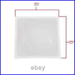 Replacement Acrylic Dome Gordon Curb Mounted Skylights Easy Installation White